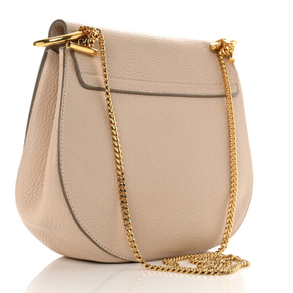 Chloe Grained Lambskin Drew Shoulder Bag Biscotti Beige 2 of 13