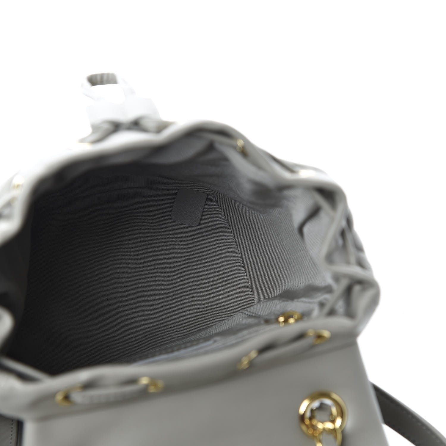 Chanel Calfskin Quilted Mini Urban Spirit Backpack Grey 4 of 9