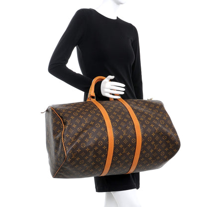 Louis Vuitton Monogram Keepall 55 2 of 18