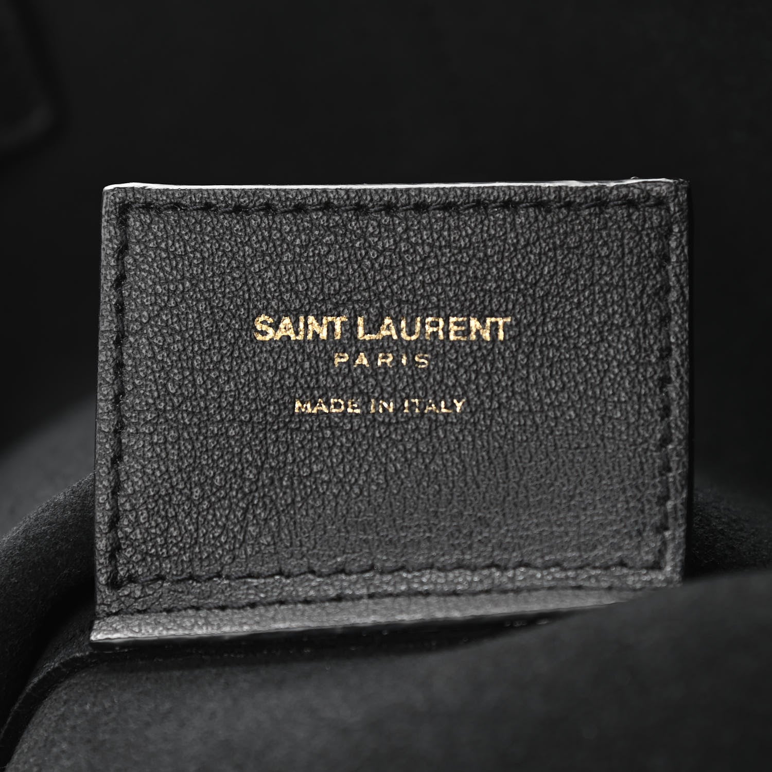 Saint Laurent Calfskin Medium Shopper Tote Black 7 of 11