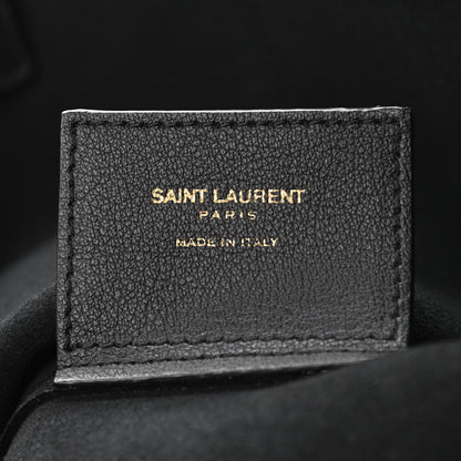 Saint Laurent Calfskin Medium Shopper Tote Black 7 of 11