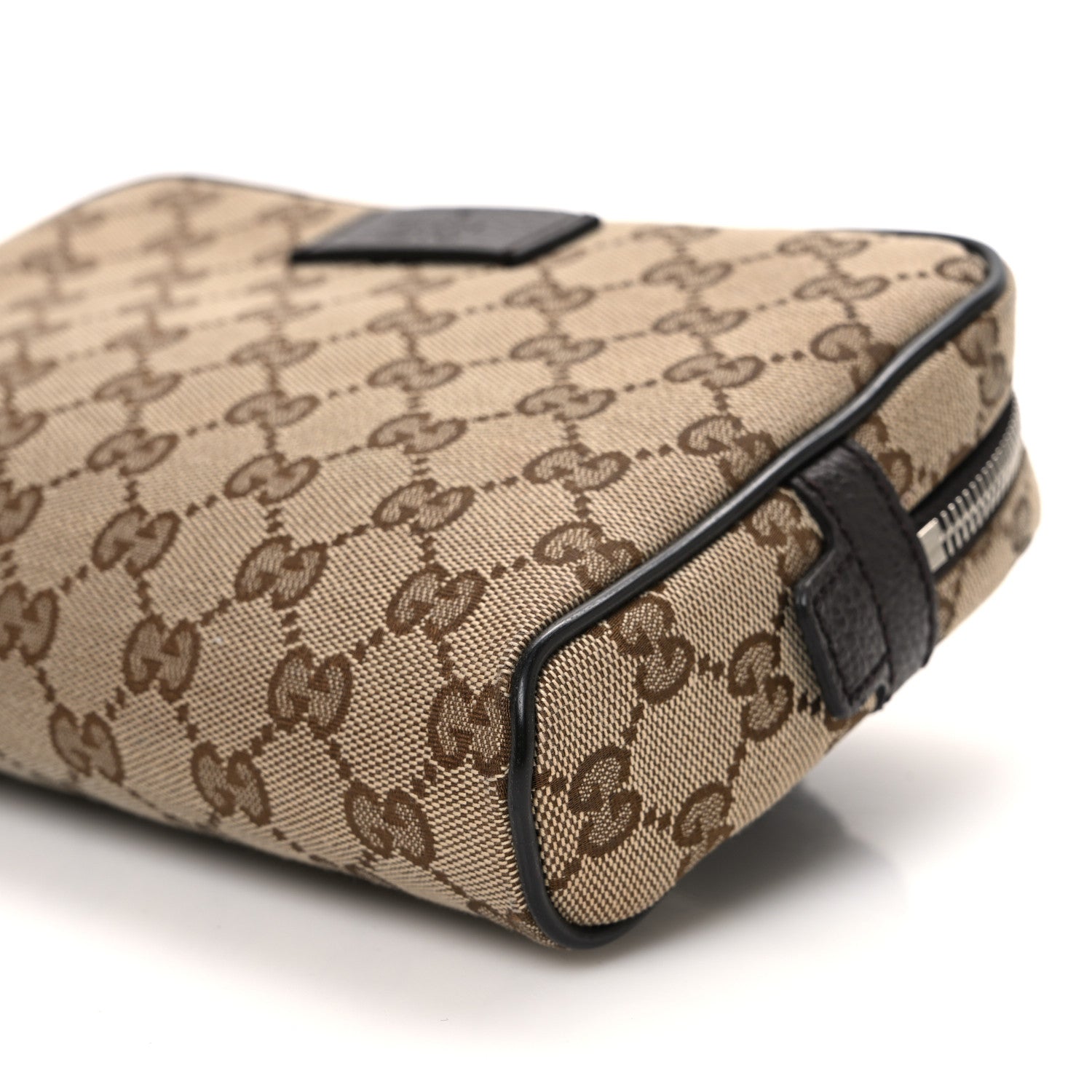Gucci Monogram Belt Bag Dark Brown 10 of 11
