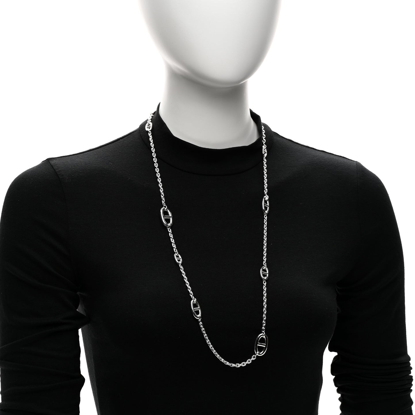 Sterling Silver Farandole Necklace 80