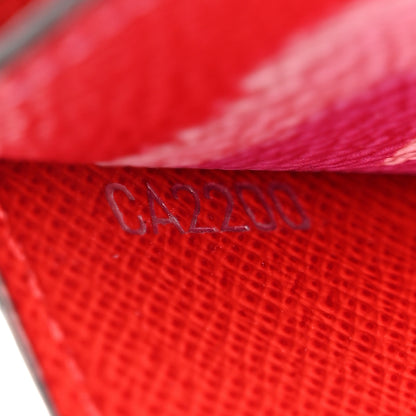 Louis Vuitton Monogram Escale Card Holder Rouge 7 of 7