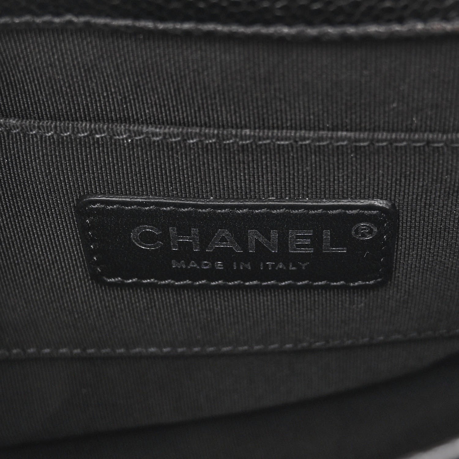 Chanel Caviar Quilted Incognito Mini Square Flap Black 6 of 11