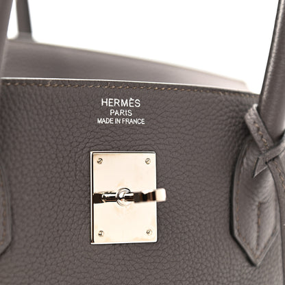 Hermes Togo Birkin 40 Etain 6 of 18