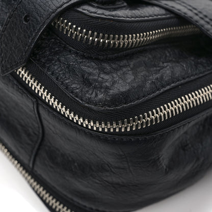 Proenza Schouler Crinkled Calfskin Tiny PS1 Satchel Black 11 of 11