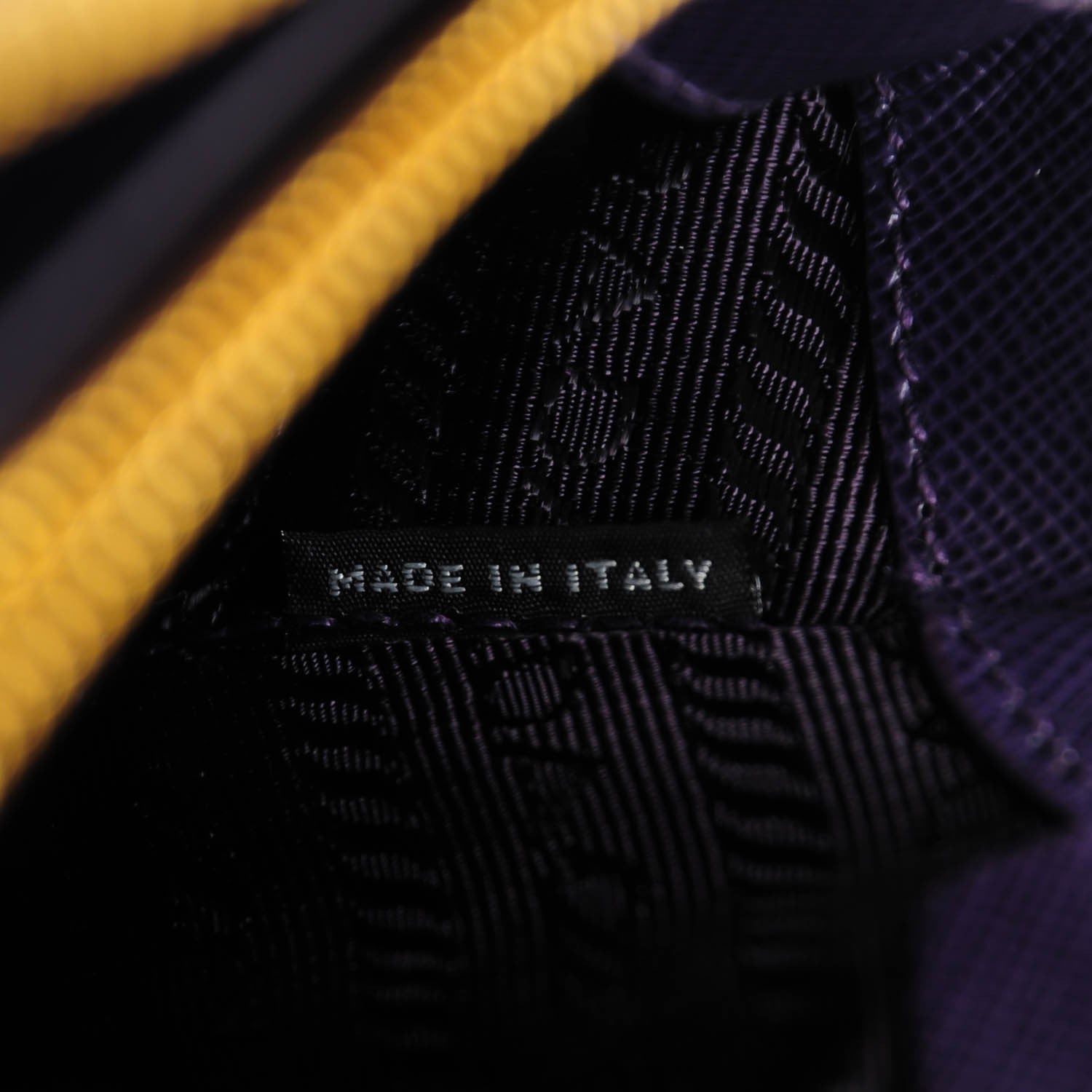 Prada Saffiano Lux Mini Promenade Tote Uva 8 of 8