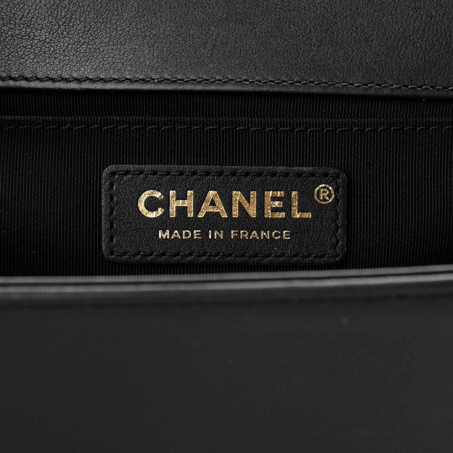 Chanel Calfskin Medium Boy Logo Top Handle Flap Black 6 of 16