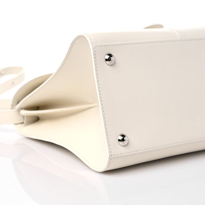 Delvaux Box Calfskin MM Brillant Satchel Ivory 9 of 12