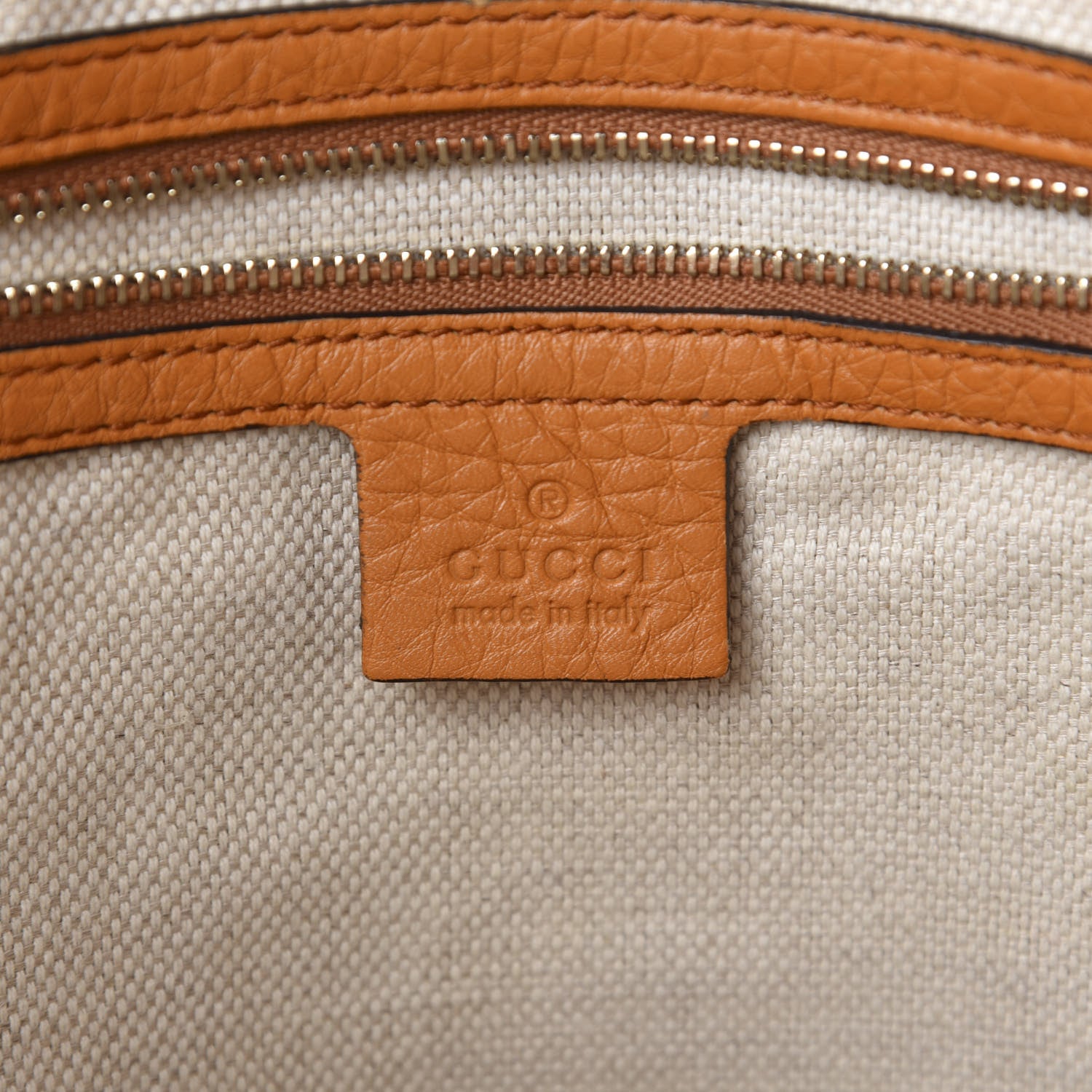 Gucci Cellarius Calfskin Medium Soho Working Tote Curcuma 13 of 15