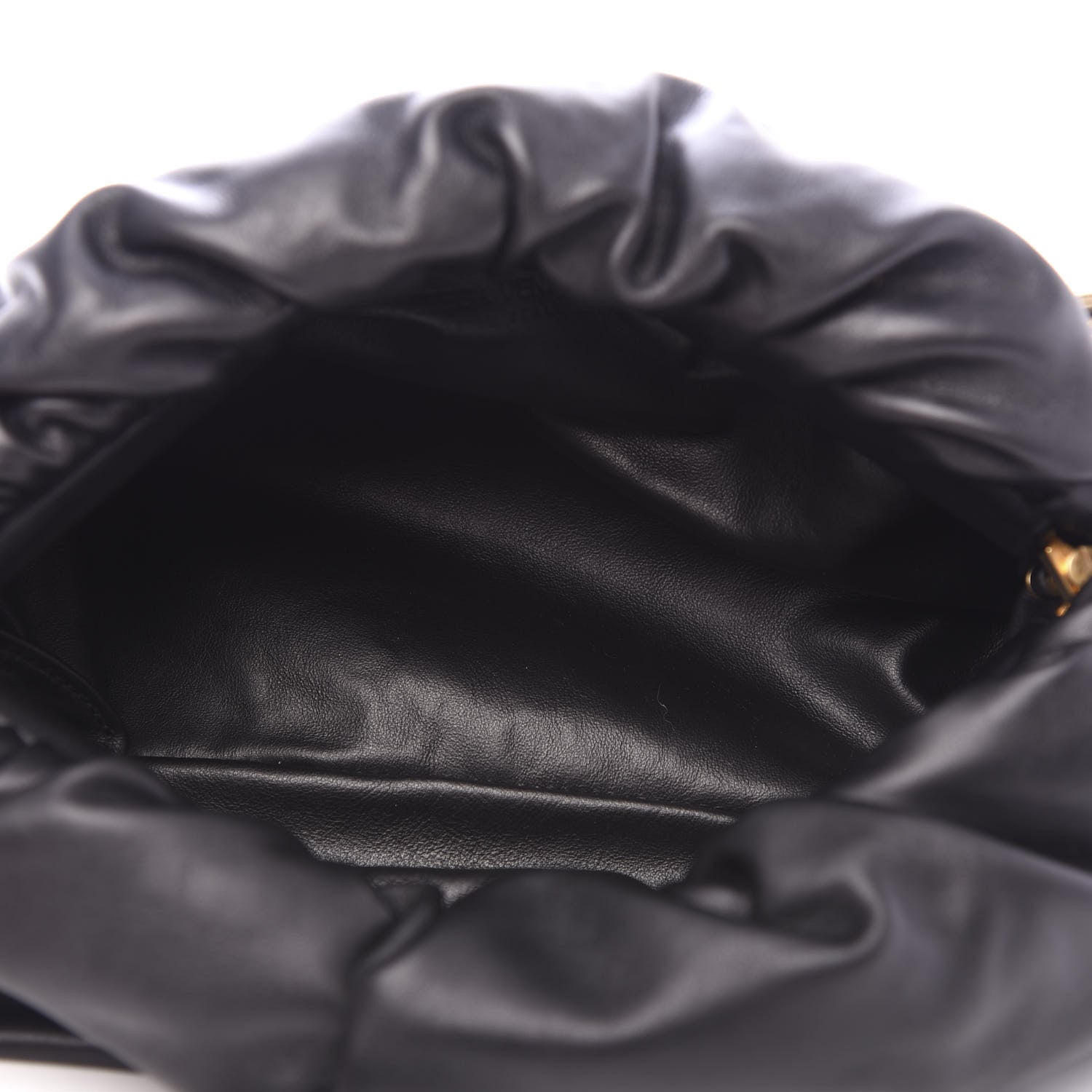 Bottega Veneta Calfskin The Pouch Chain Black 6 of 10