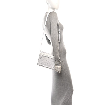 Louis Vuitton Calfskin LV Ornament Soft Trunk Optic White 2 of 10