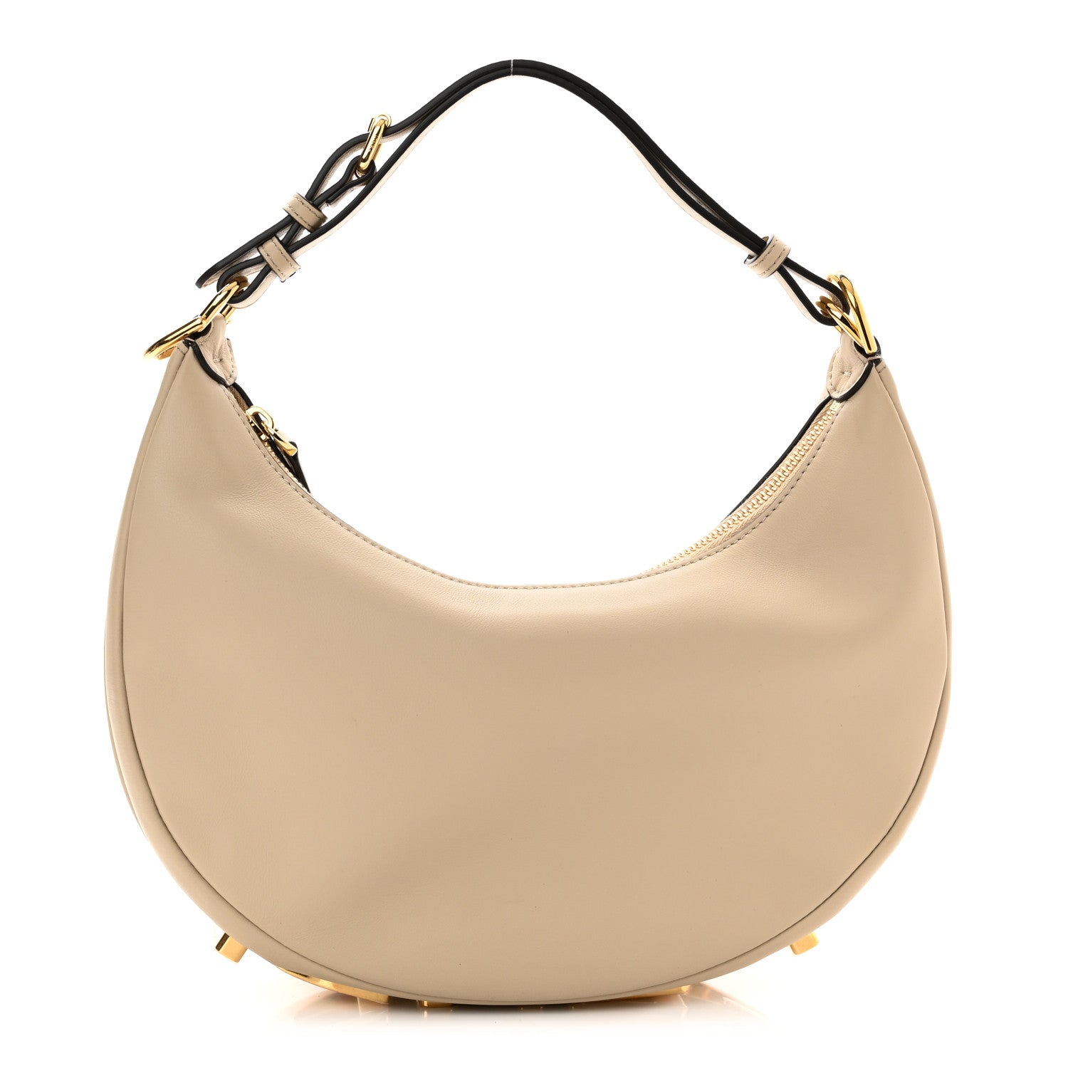 Fendi Vitello Grace Matte Small Fendigraphy Hobo Bag Nuvola 1 of 10