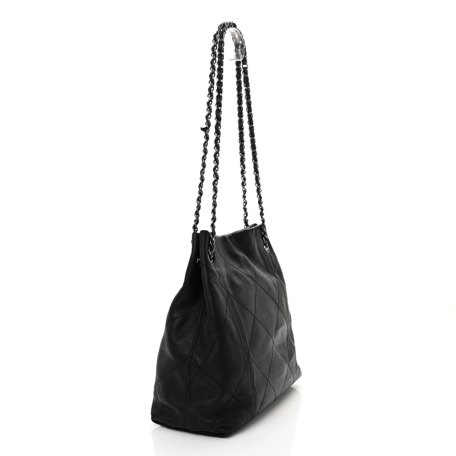 Chanel Lambskin Quilted Small Soft Touch Shoulder Bag Black 3 of 14