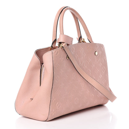 Louis Vuitton Empreinte Montaigne MM Rose Ballerine 3 of 13