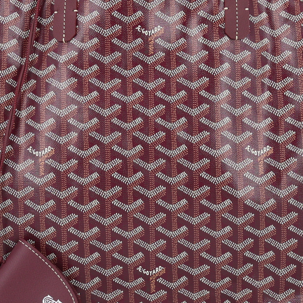 Goyard Goyardine Artois PM Burgundy 9 of 11