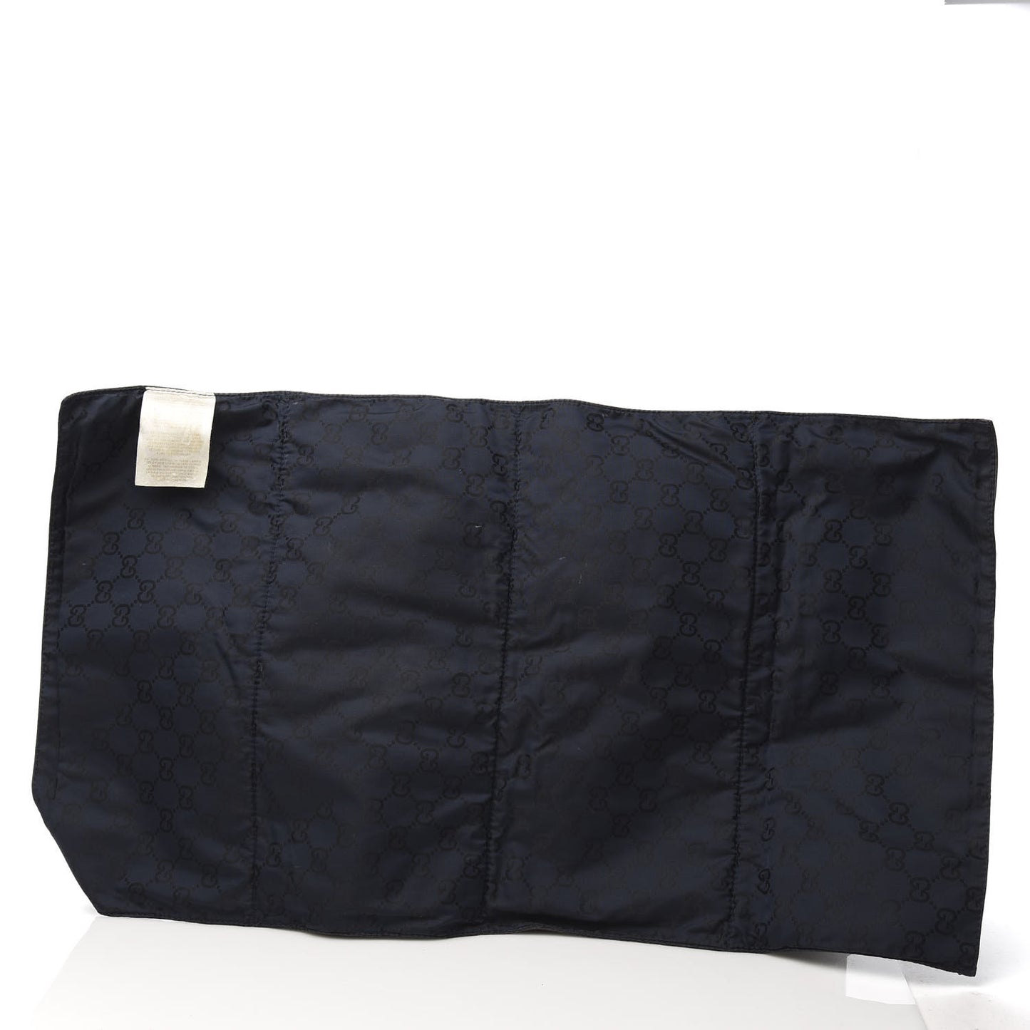 GG Plus Monogram Messenger Diaper Bag Navy