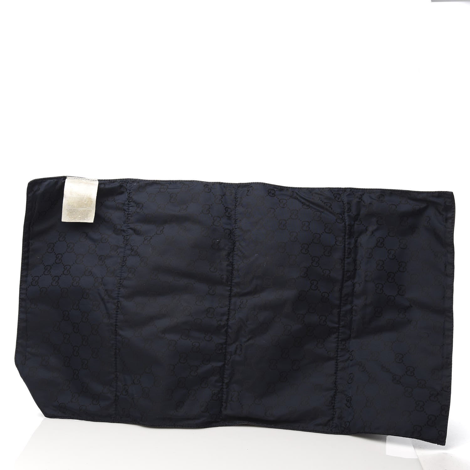 Gucci GG Plus Monogram Messenger Diaper Bag Navy 12 of 12