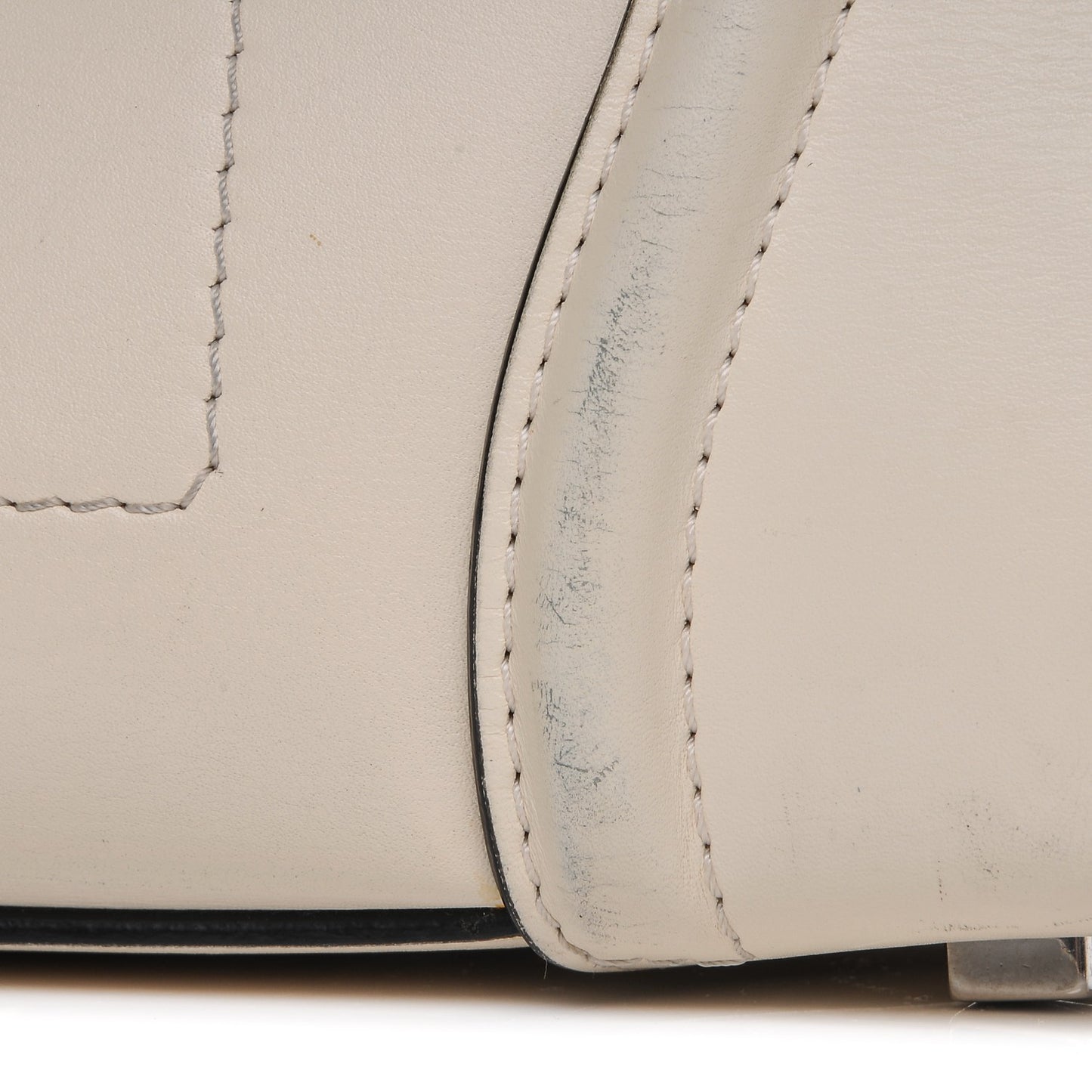 Smooth Calfskin Mini Luggage Ivory