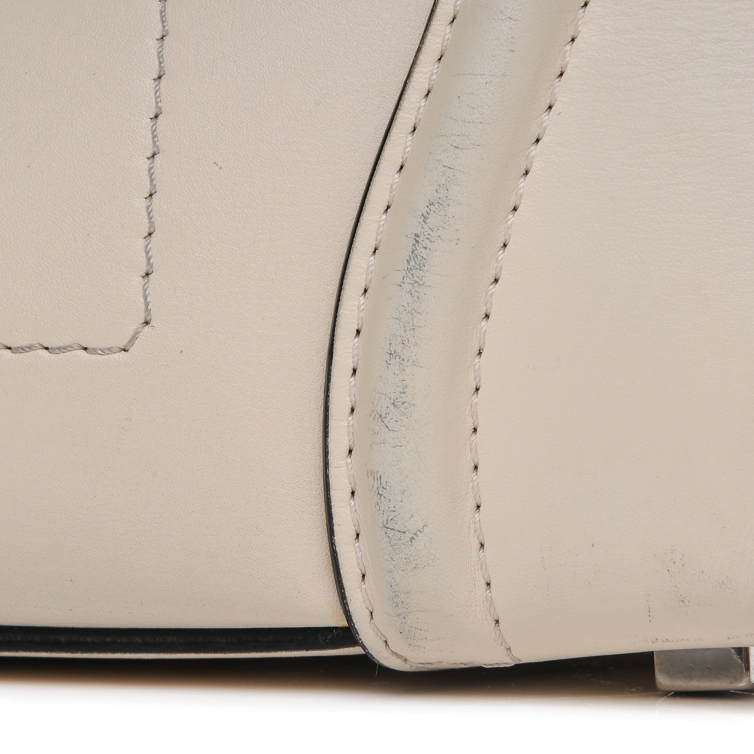 Celine Smooth Calfskin Mini Luggage Ivory 8 of 17