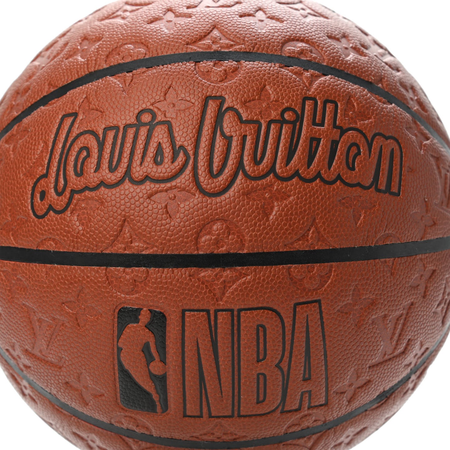 X NBA Monogram Basketball Brick Orange