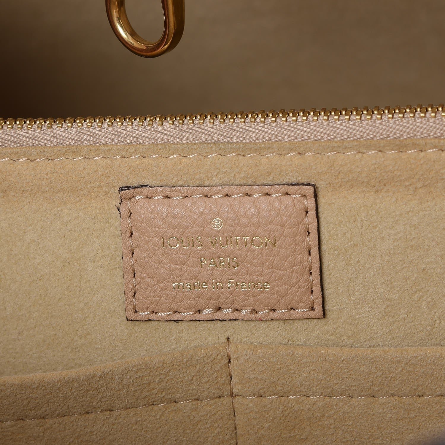 Louis Vuitton Calfskin Monogram Kimono Tote Dune 6 of 6