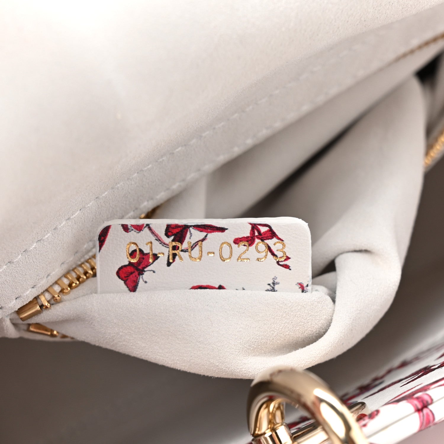 Christian Dior Calfskin Le Coeur Des Papillons Small My ABCDior