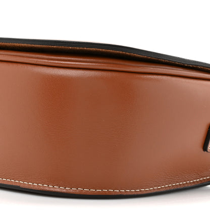 Celine Smooth Calfskin Cuir Triomphe Folco Crossbody Bag Tan 9 of 10