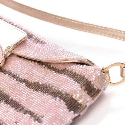 Valentino Garavani Sequin Shoulder Bag Pink 9 of 13