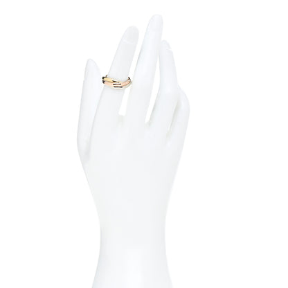Cartier 18K Pink Yellow White Gold Small Trinity Ring 51 5.75 2 of 4
