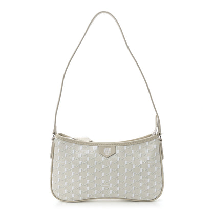 Moynat Canvas M Pochette PM Grey 1 of 9
