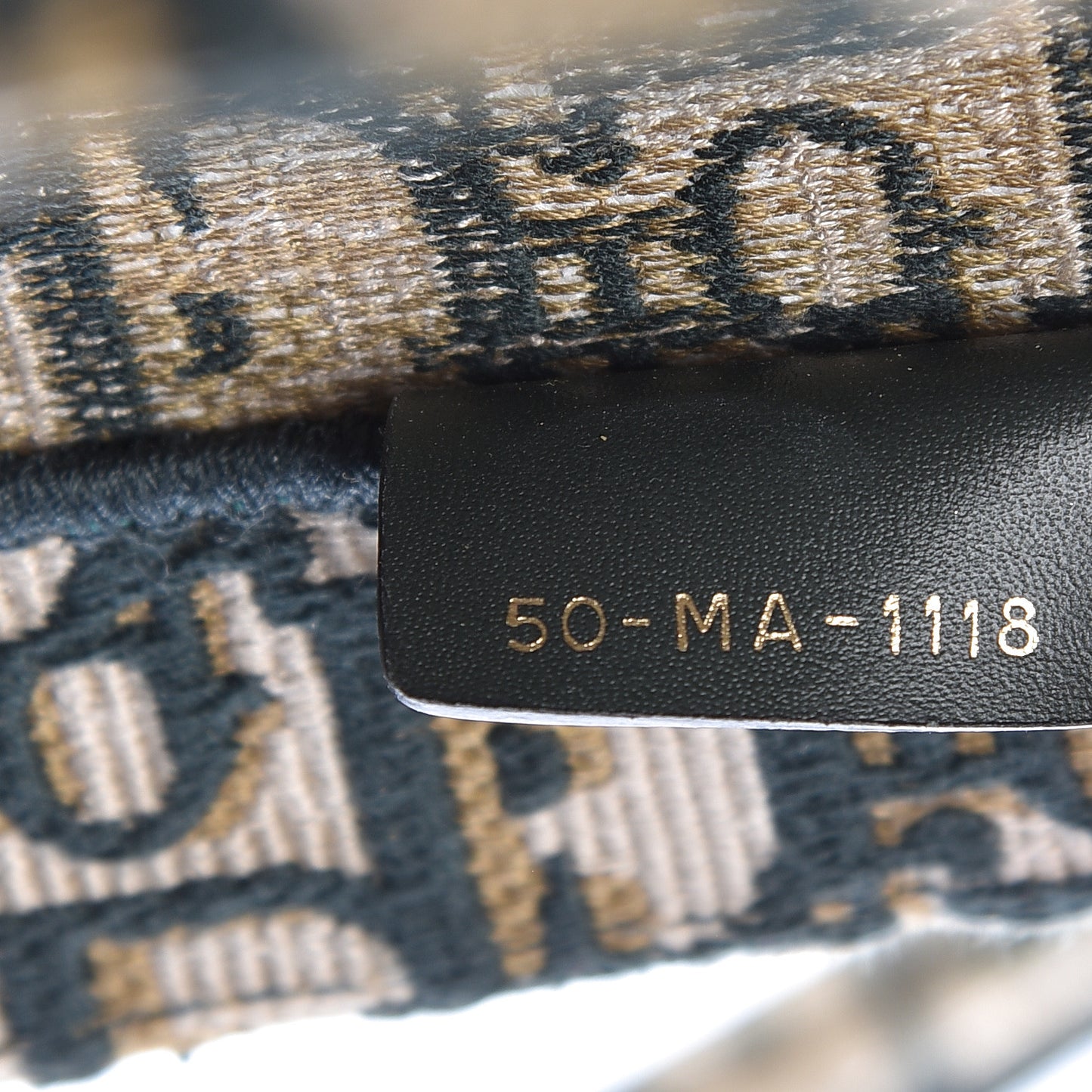 Oblique Large Book Tote Vert Multicolor