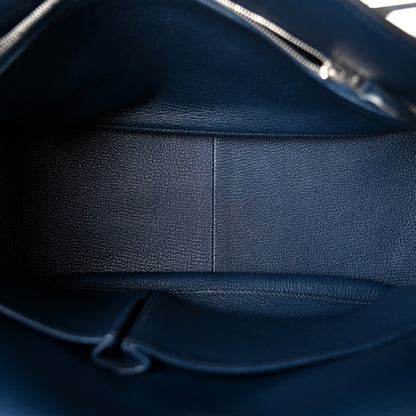 Hermes Taurillon Clemence Jypsiere 34 Bleu de Prusse 5 of 11