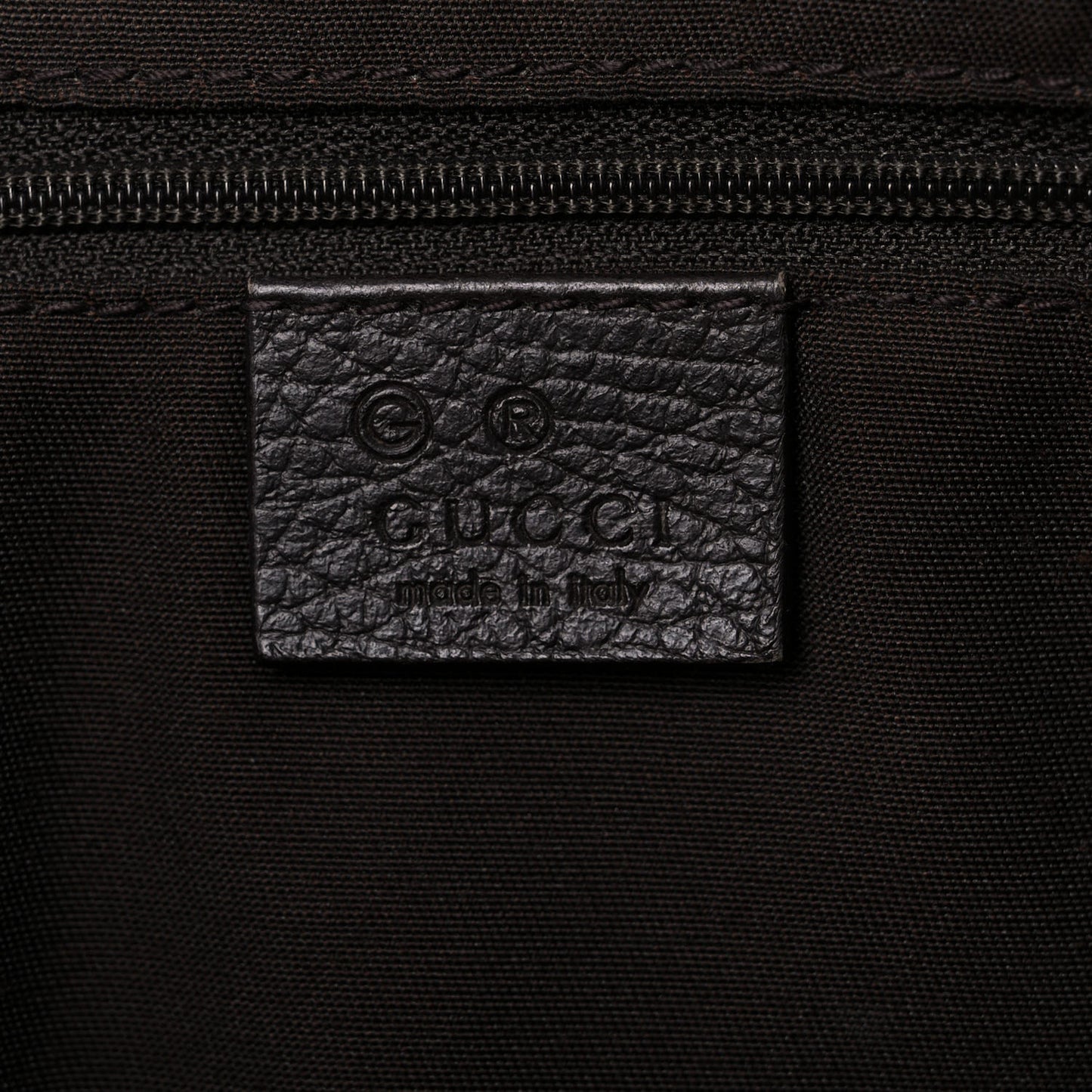 Monogram New Ladies Web Tote Dark Brown
