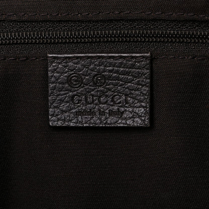 Gucci Monogram New Ladies Web Tote Dark Brown 6 of 24