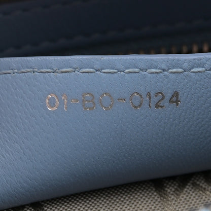 Christian Dior Lambskin Cannage Medium Lady Dior Light Blue 7 of 12