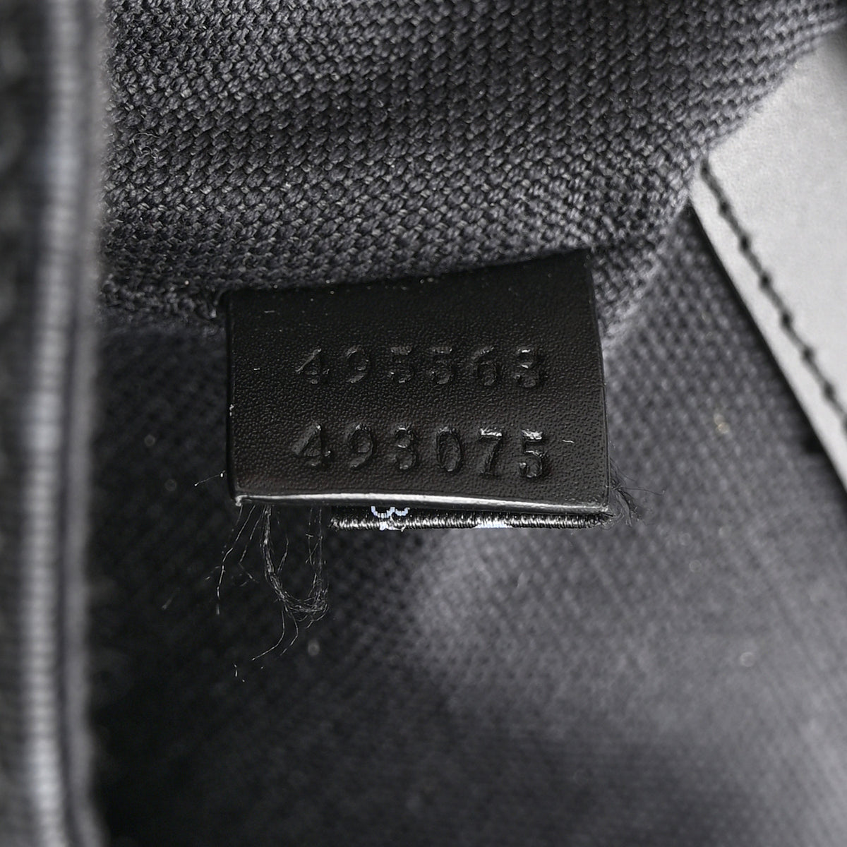 Gucci Soft GG Supreme Monogram Calfskin Web Double Buckle Backpack Black 7 of 11