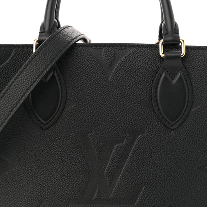 Louis Vuitton Empreinte Monogram Giant Onthego PM Black 7 of 9