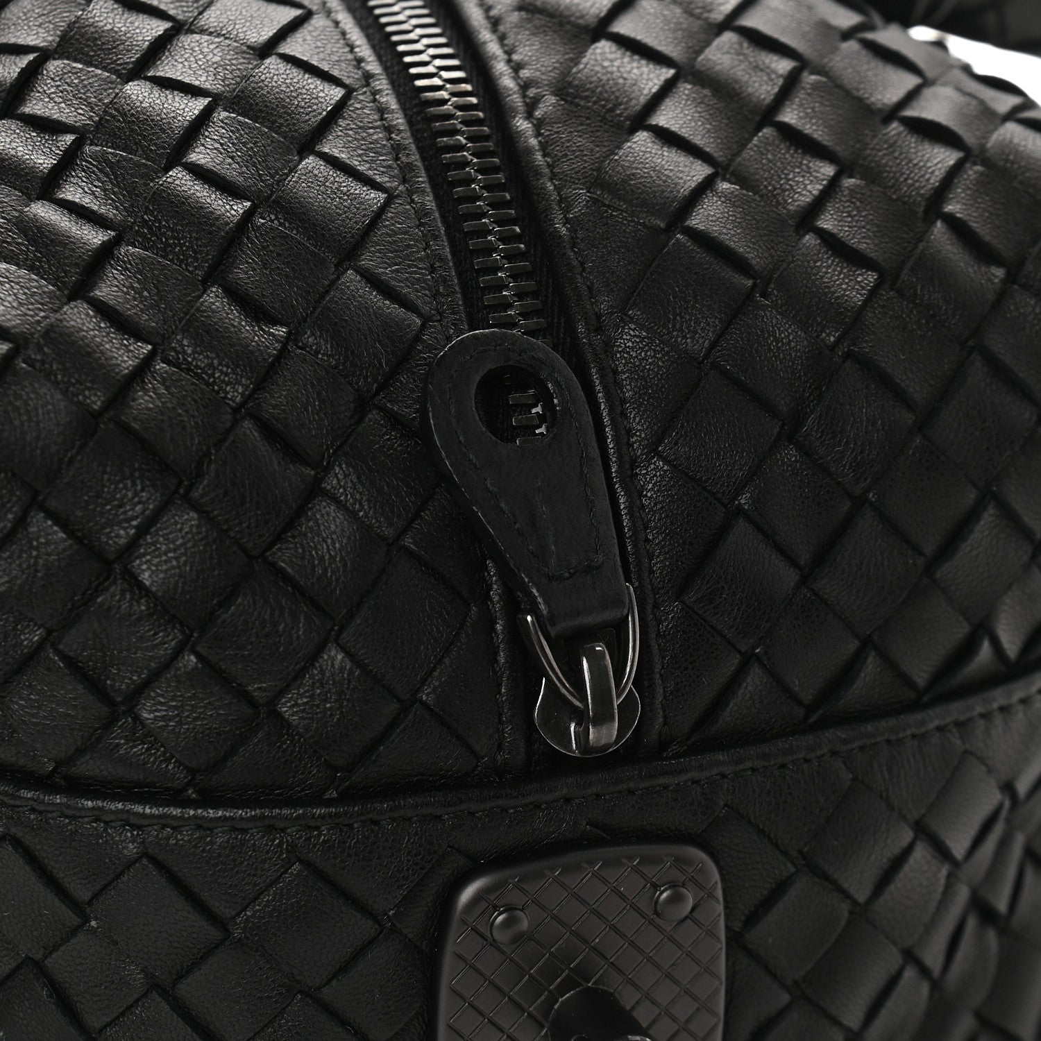 Bottega Veneta Nappa Intrecciato Boston Black 9 of 9