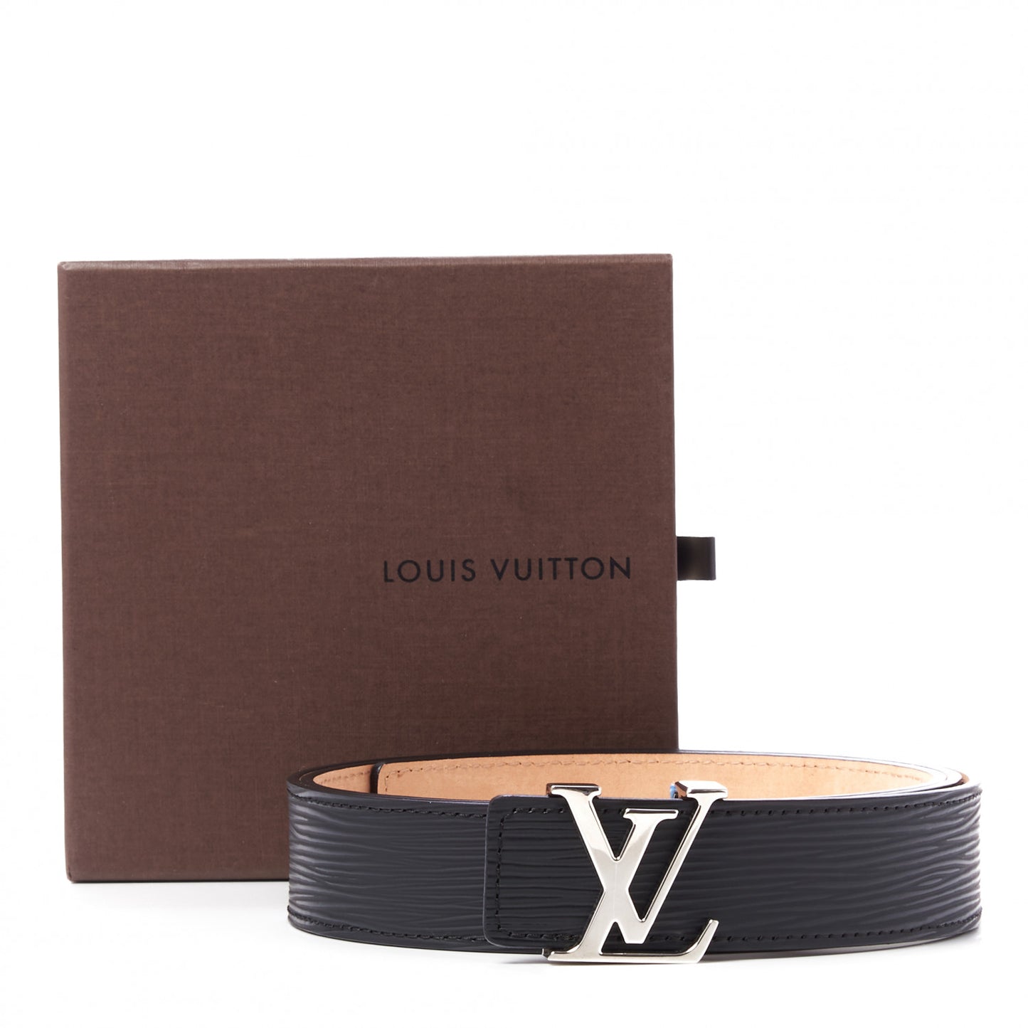 Epi 30mm LV Initiales Belt 100 40 Black