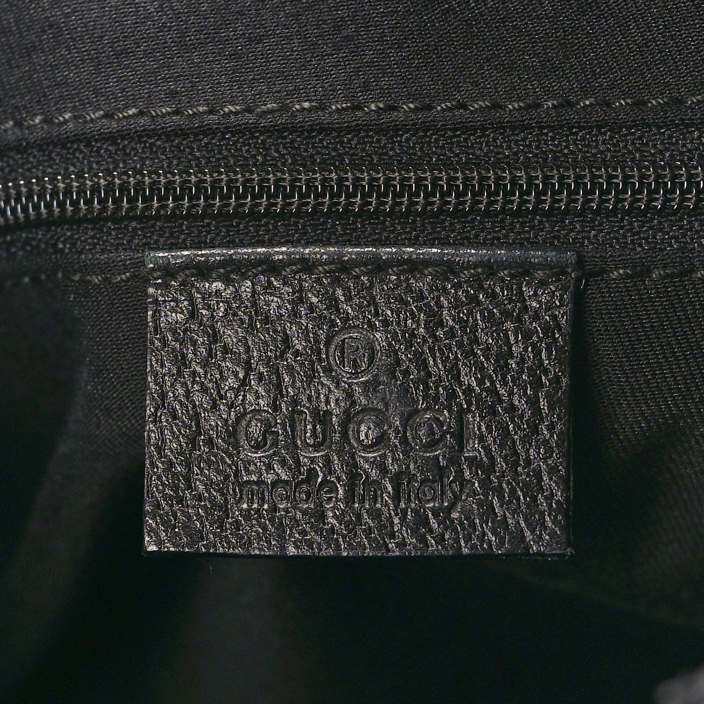 Monogram Medium Abbey D Ring Hobo Black