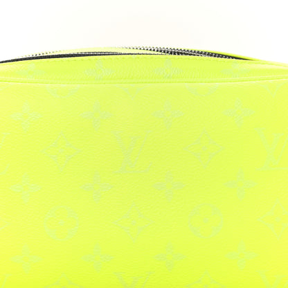 Louis Vuitton Taigarama Dopp Kit Toilet Pouch Neon Yellow 7 of 12