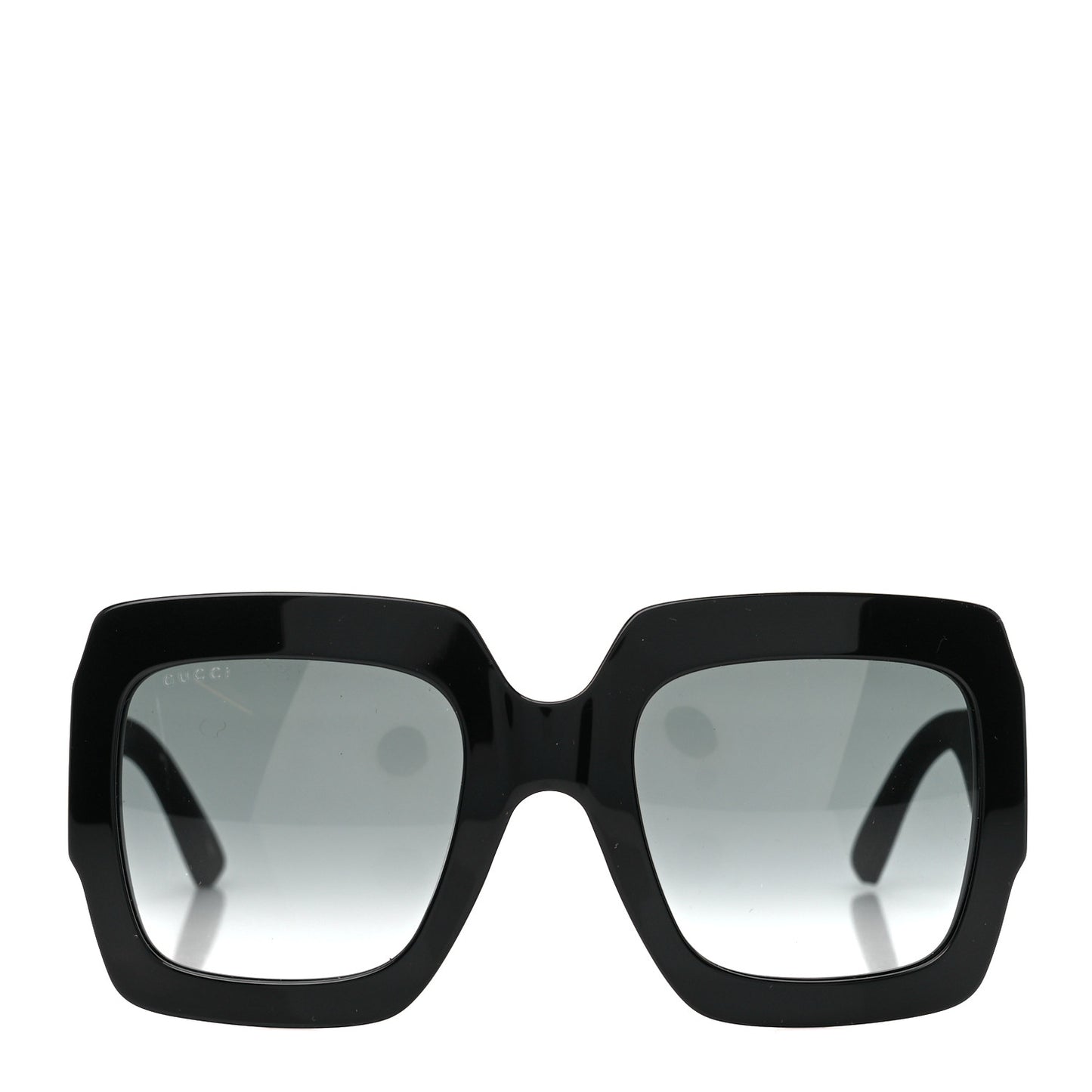 Square Frame Glitter GG0102S Sunglasses Black
