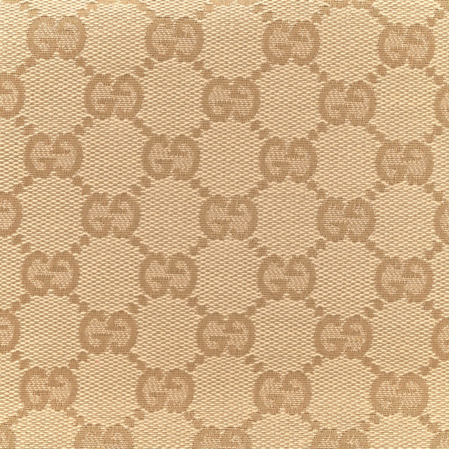 Gucci GG Monogram Large Web Handle Bucket Tote Gold 8 of 15