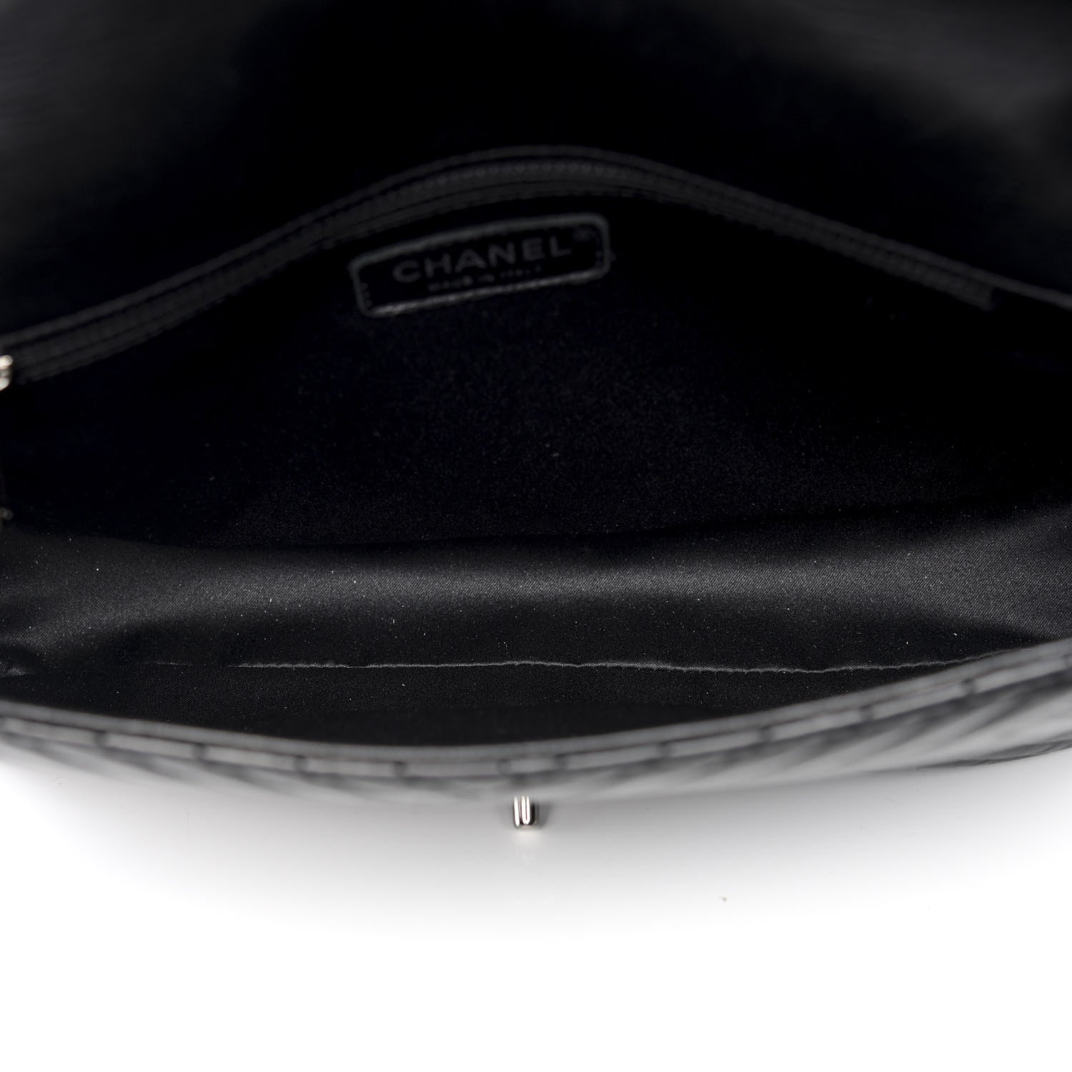 Chanel Lambskin Large CC Crossing Flap Black 4 of 8