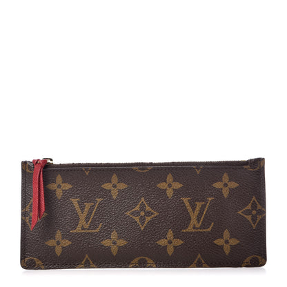 Louis Vuitton Monogram Josephine Wallet Zippered Insert Fuchsia 1 of 6