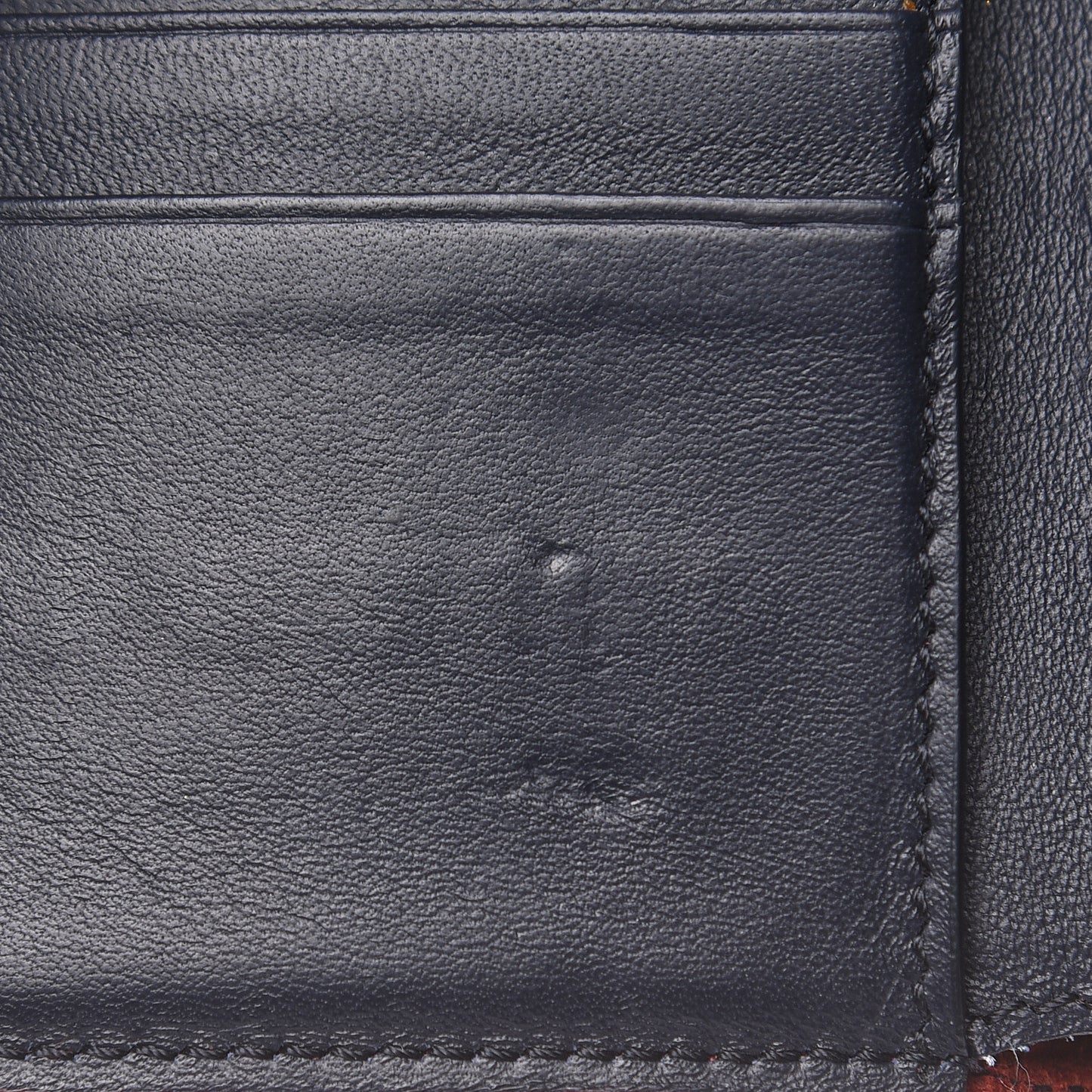 Grained Calfskin Medium Multifunction Strap Wallet Coquelicot
