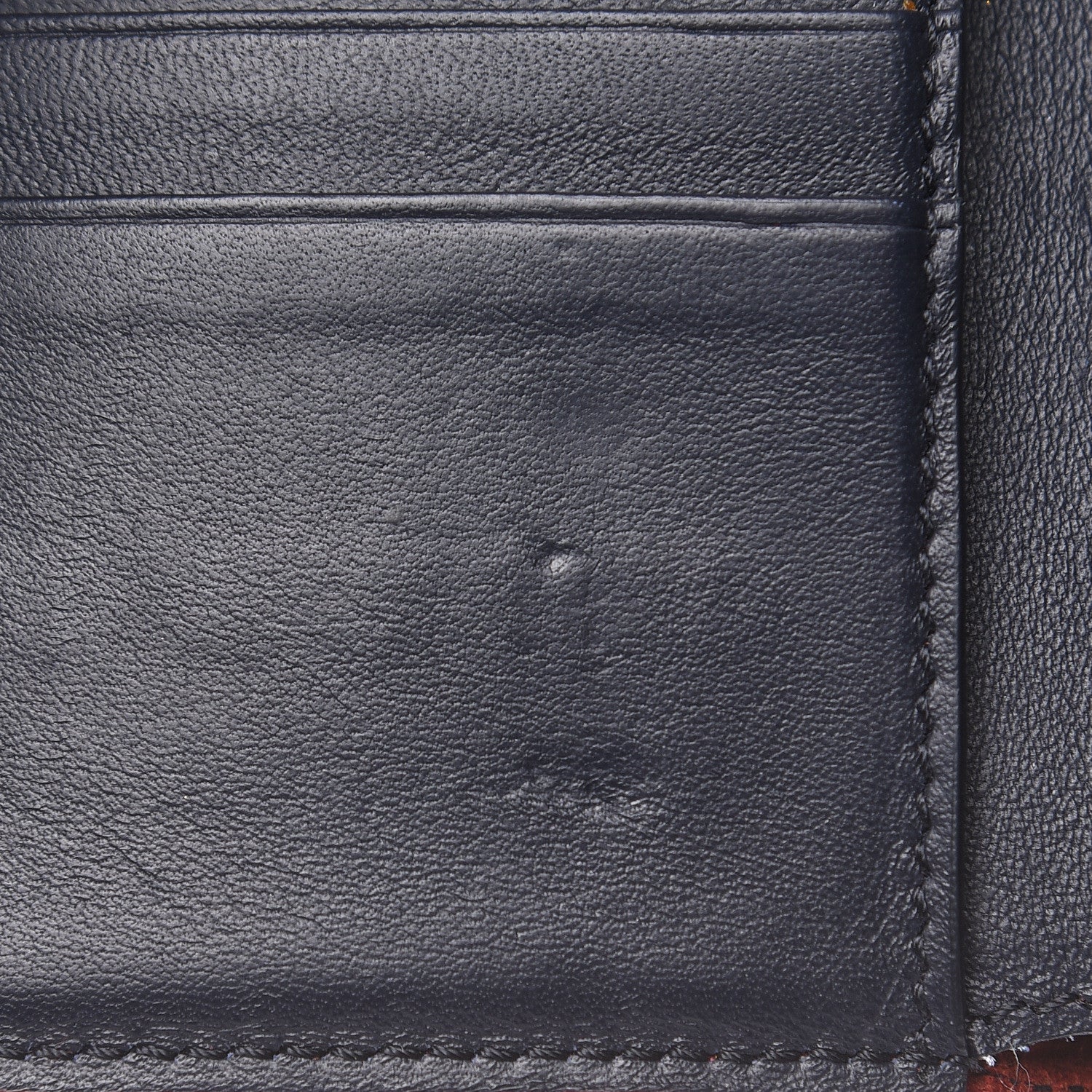 Celine Grained Calfskin Medium Multifunction Strap Wallet Coquelicot 7 of 9