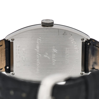Franck Muller Stainless Steel Alligator 32mm Master Banker Automatic Watch 6850MB 4 of 4